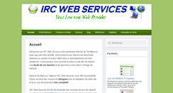 Desktop Screenshot of ircwebservices.com